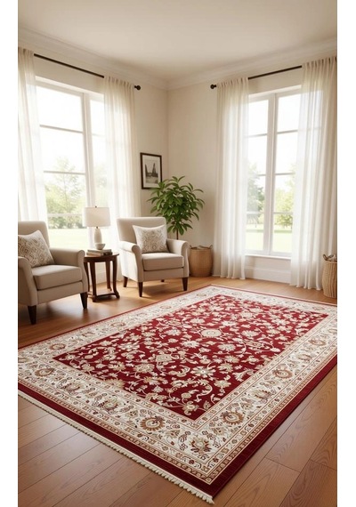 Dinarsu Halı 200x290 Asya Koleksiyonu 30003-010 Kırmızı Renkli