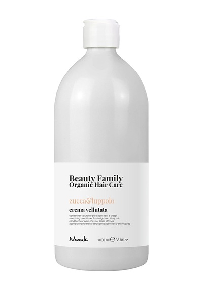 Nook Beauty Family Kabaran Saçlar Için Balkabağı Şerbetçiotu Özlü Pürüzsüzleştirici Saç Kremi 1 L
