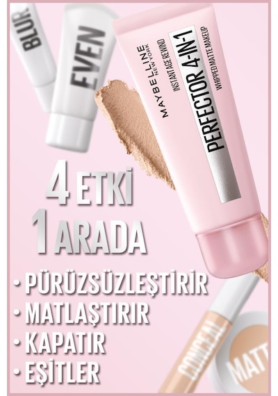 Maybelline New York Perfector 4In1 Whipped Make Up 01 Light