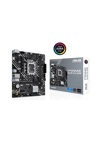 Asus Prıme H610m-k D4 Argb Intel 1700p Ddr4 3200