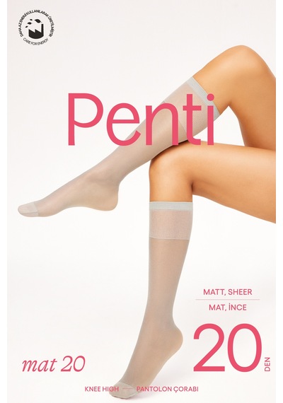 Penti Mat 20 Pantolon Çorabı Pclpy27t23sk-186 Duman Nefti