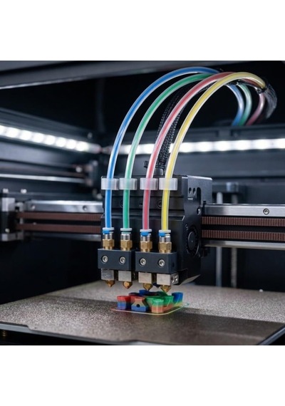 3d Yazıcı İçin Hassas Dyzer Ptfe Filament Kılavuz Hortumu 1.75mm Filament Uyumlu 2 Metre Çok Renkli