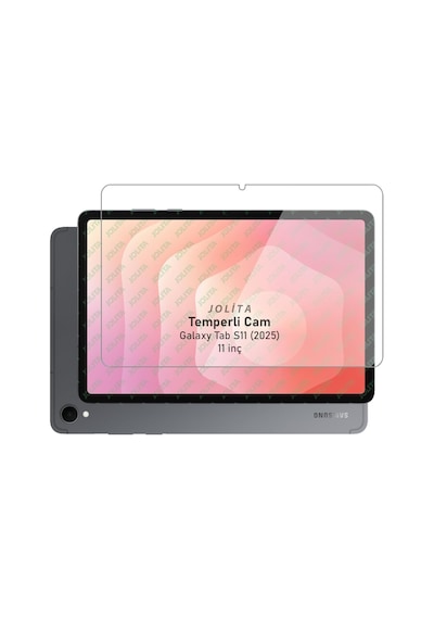 Samsung Galaxy Tab S11 X730 11 İnç Uyumlu Temperli Ekran Koruyucu Kırılmaz Cam Sm-x730nzaptur 1