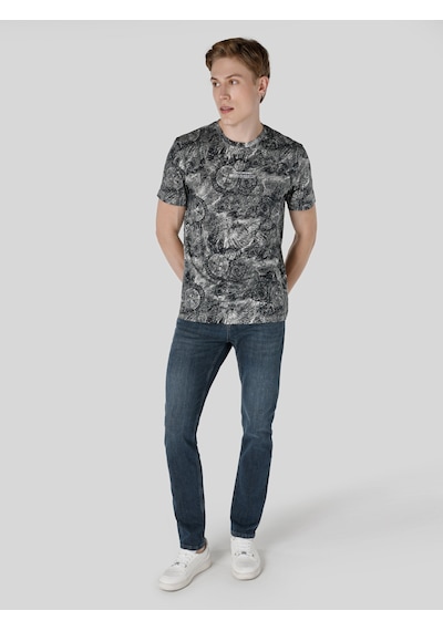 Colin's Colins Gri Erkek Tshirt K.Kol Cl1064900 Q1.V2 Gra 001