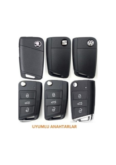 Octiva Scala Ibiza Ateca Leon Toledo Golf Silikon Anahtar Kılıf K