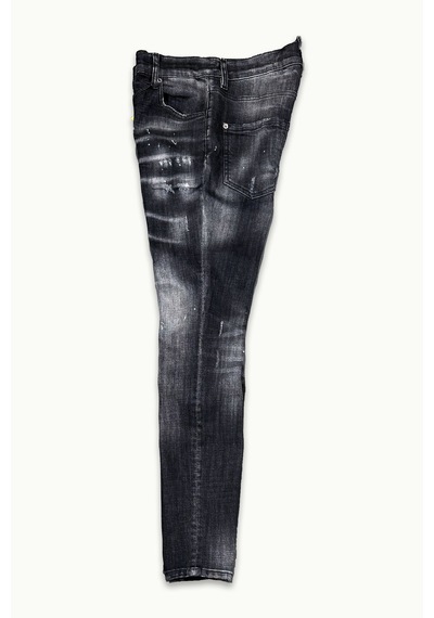 Barmore Black Wash Erkek Denim Jean Siyah