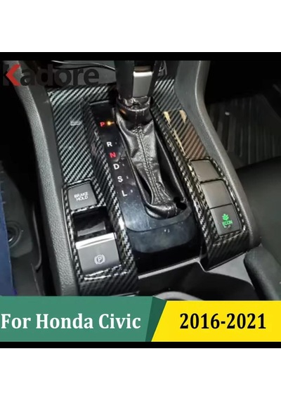 Honda Civic Fk7 -fc5 Uyumlu Vites U Çerçeve Tam Kaplama Karbon