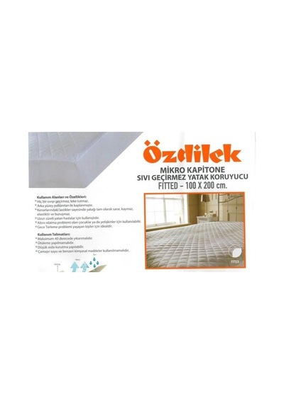 Özdilek Mikro Kapitone Sıvı Geçirmez Fitted Tek Kişilik Alez