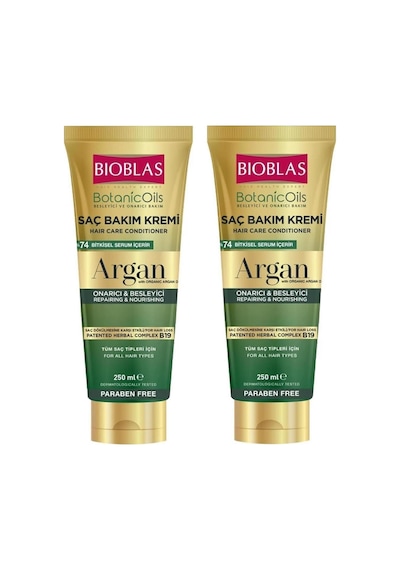 Botanic Oils Argan Yağlı Saç Bakım Kremi 250 Ml 2 Adet