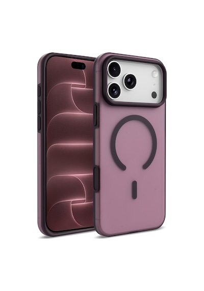 Apple İphone 18 Pro Kılıf M-safe Şarj Özellikli Kuin Kapak Mavi