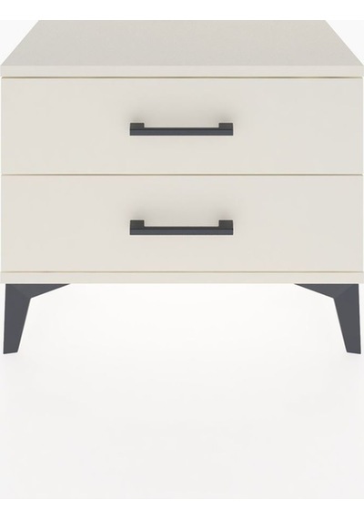 Arges Komodin 2 Çekmeceli 60x30x48 Aytaşı-aytaşı Aytaşı