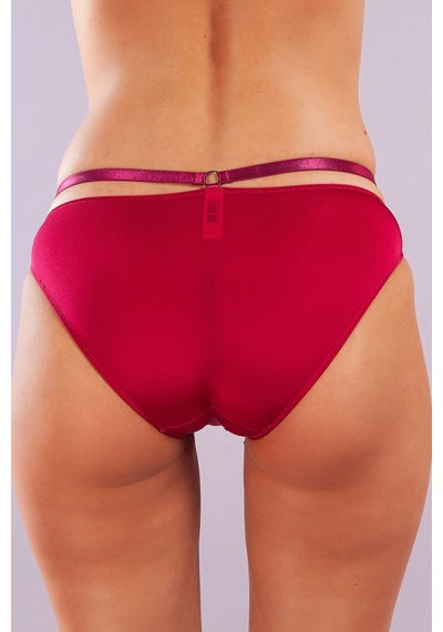 Etiler Collection Golshan Gorbus Mini Slip, Kadın Micro Bel Şeritli Şarap Renkli Külot Çok Renkli