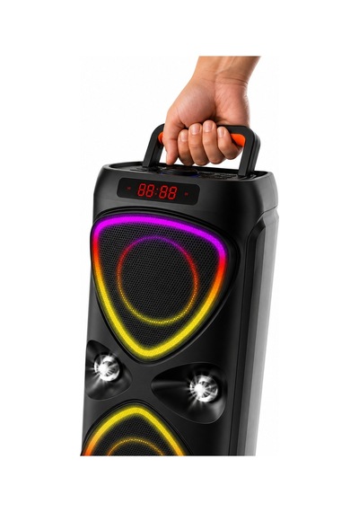 Hepu Hp-116 Taşınabilir Bluetooth Hoparlör 2 4 Hoparlör 15w Güç Rgb Işık Tws Destekli
