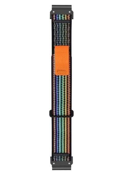 Garmin İle Uyumlu Travel Loop 26mm Kumaş Kordon Fenix 8 Amoled 51mm/ 8 Mıp 51mm/ 7x/ 7x Pro/ 6x/ 6x Pro/5x/5x Plus/enduro 3/2 İçin Hafif Yapılı Cırt Cırt Tasarım Rahat Kayış