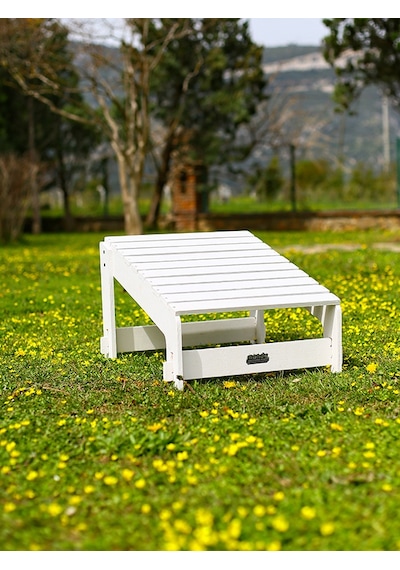 Mandu Ahşap Adirondack Ayak Uzatma Standı