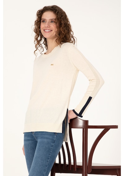 U.S. Polo Assn. U.s. Polo Assn. Kadın Kazak /triko 50308922-vr256 İnci