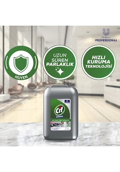 Cif Professional Çok Amaçlı Yüzey Temizleyici Çiçek Bahçesi 10 L