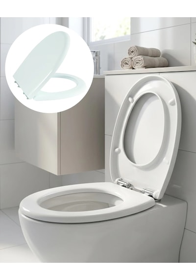 Universal Klozet Kapağı Kolay Montaj Kaydırmaz Alt Ped Dayanıklı Banyo Aksesuarı Renkli