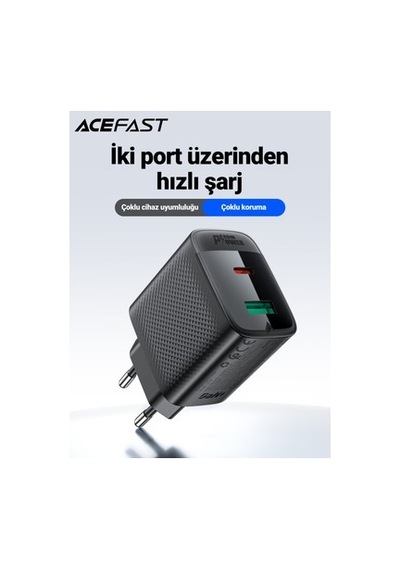 Hızlı Şarj Aleti - 45w Pd Usb-c, Akım Korumalı