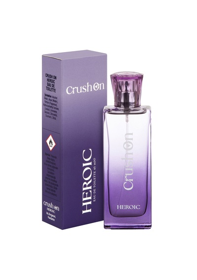 Crush On Heroic Eau De Toilette 45 Ml Sedir Ağacı - İris - Mandalina - Gül Amber - Meyve