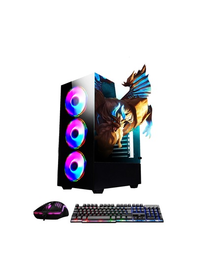 Ramtech Fullforce FF463 R5-5500 16 GB 256 GB SSD 8 GB RX580 Masaüstü Oyuncu Bilgisayar