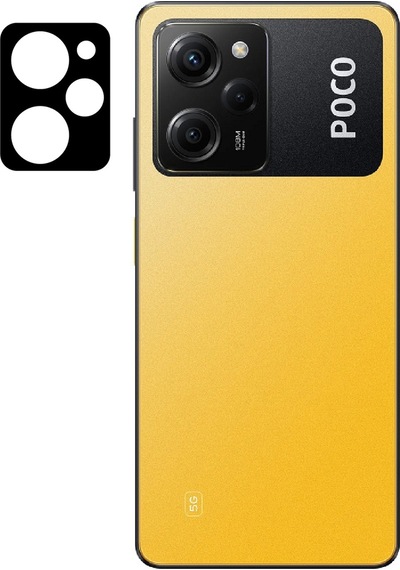 Xiaomi Poco X5 Pro Zore 3d Kamera Camı Siyah