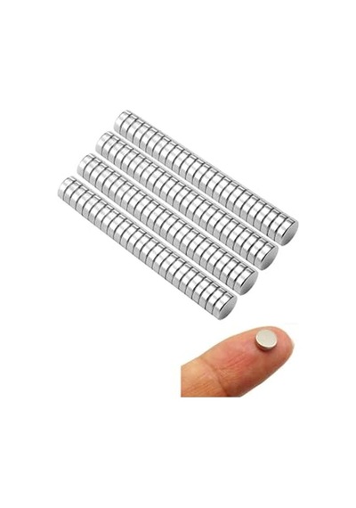 Mıknatıs Yuvarlak D15x3 Mm - 4 Adet - Deney Mıknatısı