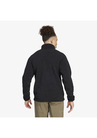 Adidas Terrex Xploric High Pile Fleece Pullover Erkek Siyah Yürüyüş Polar Iw0231