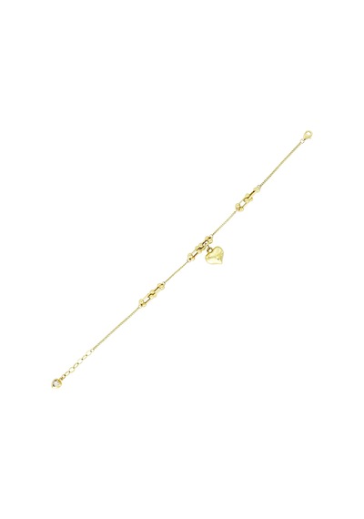 Altın Kalp Bileklik T062578 Sarı Altın