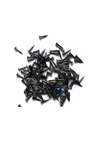 Klips, Menteşe, Ayağı Çivisi 7mm Çelik - Siyah 100gr Diğer