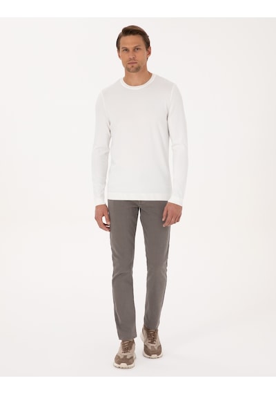 Pierre Cardin Erkek Ekru Kazak /triko 50316798-vr019 Ekru