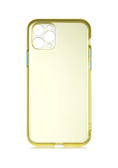 Apple Uyumlu iPhone 11 Pro Max Kılıf Zore Bistro Kapak Sarı