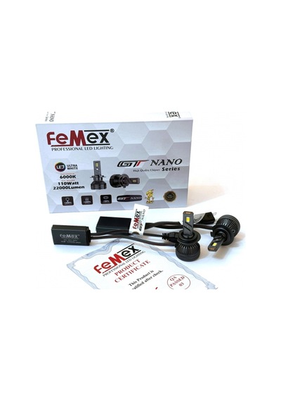 Gt Nano Pro H7 Şimşek Etkili Led Xenon 110W 22000 Lumen