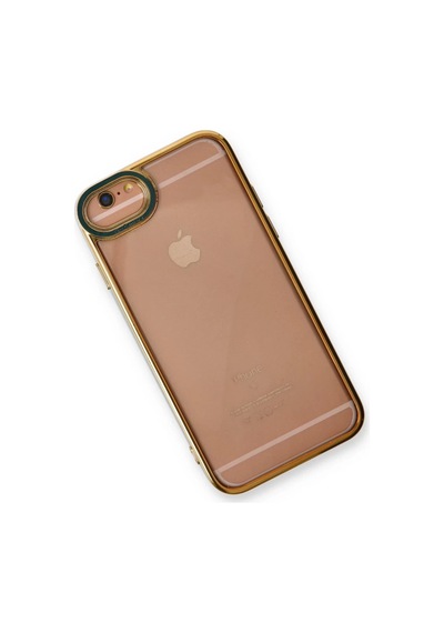 Apple Uyumlu iPhone 6 Uyumlu Kılıf Liva Lens Silikon - Yeşil