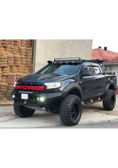 Ford Ranger Uyumlu Yedek Parça Off Road 2012-2021 Çelik Ön Tampon