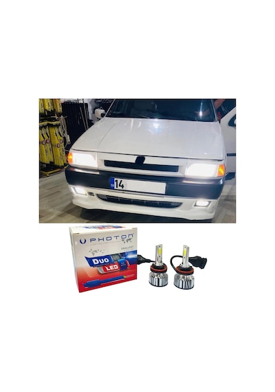 Fiat Tipo Led Xenon Uzun + Kısa Far Ampulü H4 Duo Yeni Seri Beyaz