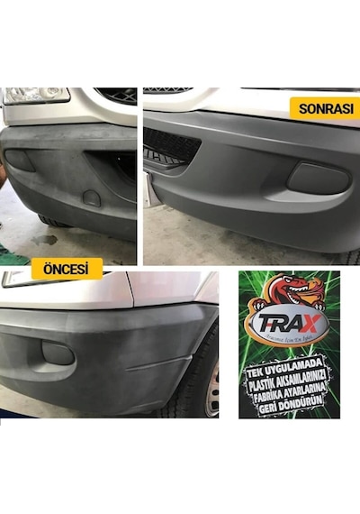 Trax Araç Iç Dış Tüm Plastik Aksam Yenileyici Seramik Kaplama