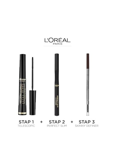 Telescopic Carbon Maskara - Siyah 0