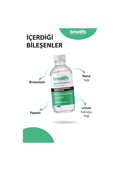 Breatify Diş Beyazlatıcı Jel 20 ML
