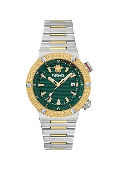 Versace Ve8g00524 Greca Logo Diver Erkek Kol Saati Metalik