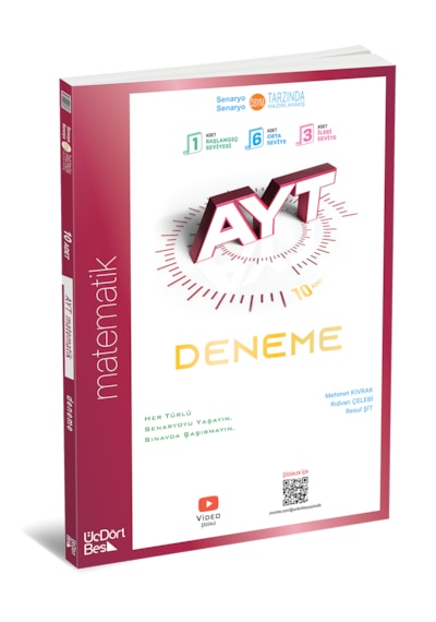 Üçdörtbeş 345 Ayt 10 Lu Matematik Deneme Güncel Baskı 2026