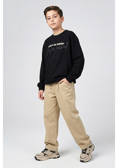 Dmb Boys & Girls Erkek Pantolon Bej-2407 Bej
