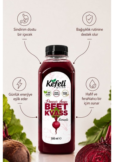 Pancar Suyu Kvass 500 Ml X 6 Adet