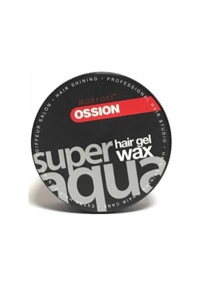 Ossion Super Aqua Hair Gel Wax Black 150 ML