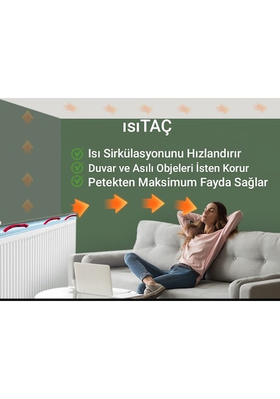 Isıtaç Petek Üstü Alüminyum Isı Yönlendirici