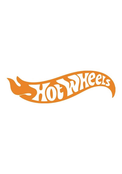 Hot Wheels Araba Stickeri 17x17 Cm Turuncu