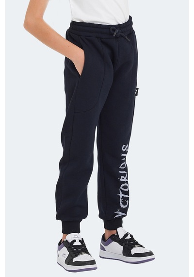 Slazenger Laney 2 Li Set Eşofman Altı Lacivert - Taş Gri