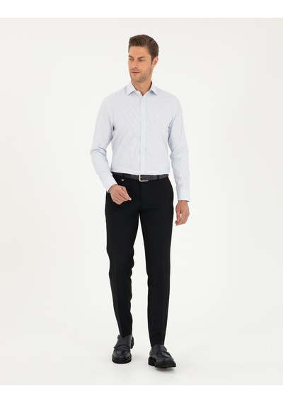 Pierre Cardin Erkek Lacivert Gömlek Desenli 50294168-vr033 Lacivert