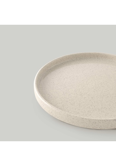 Linens Blast Seramik 21 Cm Pasta Tabağı Ekru