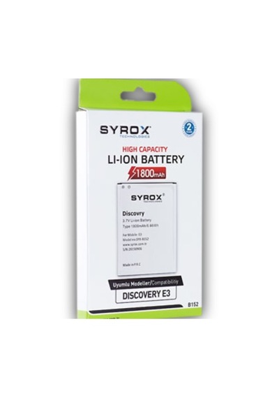 Syrox General Mobile Discovery 1 E3 Batarya B152